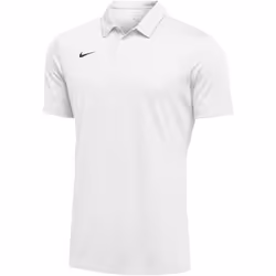Nike Mens Dri-FIT Short Sleeve Polo Shirt (XX-Large  White)