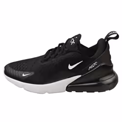 Nike Air Max 270 Womens Fashion Trainers in Black White - 3