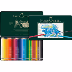 Faber-Castell 117536 Albrecht Dura Watercolor Pencils 36 Colors Can