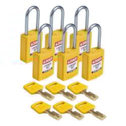 Brady SafeKey Conventional padlock 6 pc(s)