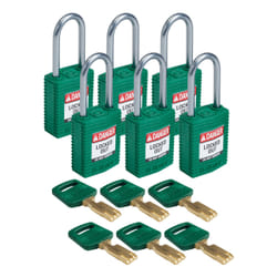 Brady SafeKey Conventional padlock 6 pc(s)