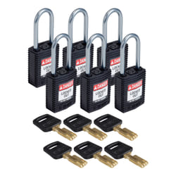 Brady SafeKey Conventional padlock 6 pc(s)