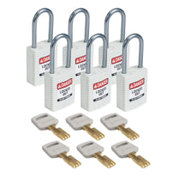 Brady SafeKey Conventional padlock 6 pc(s)