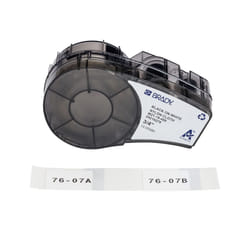 Brady 152092 printer label Black, White