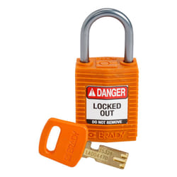Brady SafeKey Conventional padlock 1 pc(s)