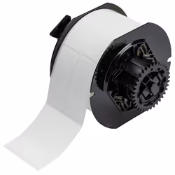 Brady B33-325-498, White, Self-adhesive printer label, Die-cut label, Roll, Vinyl, Thermal transfer