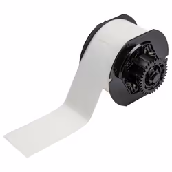 Brady B33-326-498, White, Self-adhesive printer label, Die-cut label, Roll, Vinyl, Thermal transfer