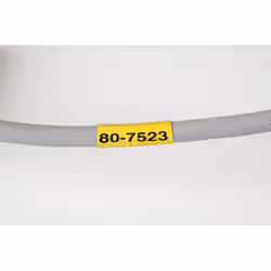 Brady 170713 cable marker Black, Yellow Polyolefin - Additional view 2