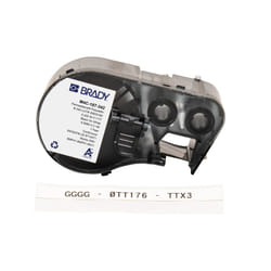 Brady 170714 cable marker Black, White Polyolefin