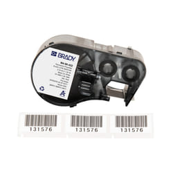 Brady M4-90-422 printer label Black, White Self-adhesive printer label