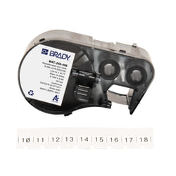 Brady 170782 cable marker Black, White Vinyl