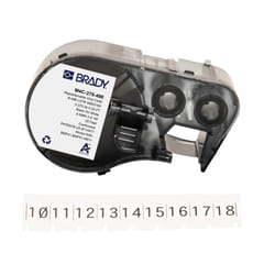 Brady 170784 cable marker Black, White Vinyl