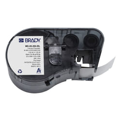 Brady M5-49-494-BL printer label Black, Blue, White Self-adhesive printer label