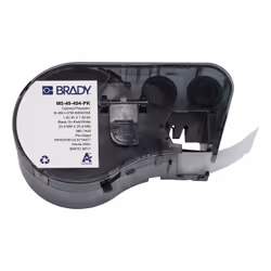 Brady M5-49-494-PK, Black, Pink, White, Self-adhesive printer label, Die-cut label, Roll, Polyester, Thermal transfer