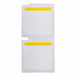 Brady M5-49-494-YL printer label Black, White, Yellow Self-adhesive printer label