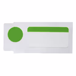 Brady M5-120-494-GN printer label Black, Green, White Self-adhesive printer label