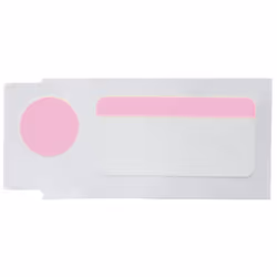 Brady M5-120-494-PK printer label Black, Pink, White Self-adhesive printer label
