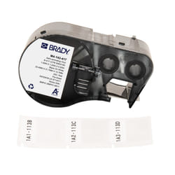 Brady 170960 cable marker Black, White Vinyl 200 pc(s)