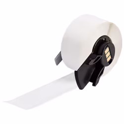 Brady M6C-1000-439, White, Self-adhesive printer label, Continuous label, Roll, Vinyl, Thermal transfer