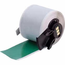 Brady M6C-1900-439-GR, Green, Self-adhesive printer label, Continuous label, Roll, Vinyl, Thermal transfer