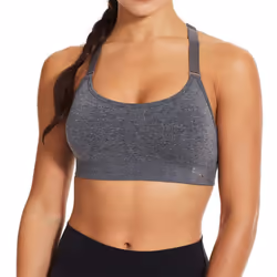 PUMA Women Sports Bra  3-Pack (Black/White/Grey  Small)