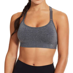 PUMA Women Sports Bra  3-Pack (Black/White/Grey  Small)