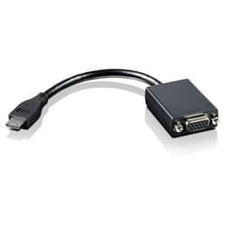 Lenovo Mini-HDMI to VGA VGA (D-Sub) HDMI Type C (Mini) Black