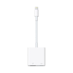 Apple Lightning/USB 3 USB graphics adapter White