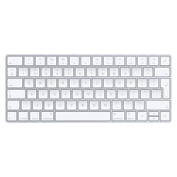 Apple MLA22 keyboard Bluetooth QWERTY English Silver, White