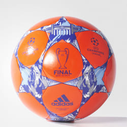 adidas Performance Finale Berlin Capitano Soccer Ball  Solar Red/Night Flash Purple/White  Size 3