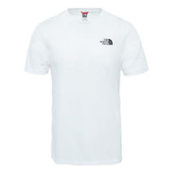 The North Face Simple Dome Mens Fashion Casual T-Shirt Top Tee White - White, L