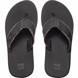 Quiksilver Boys Kids Monkey Abyss Summer Beach Thongs Sandals Flip Flops - 12K UK, Black