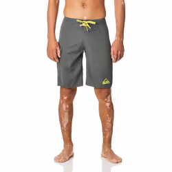 Quiksilver Mens Everyday 21 Board Short Swim Trunk Bathing Suit Dark Shadow 42