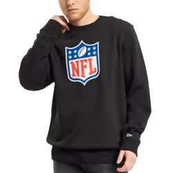 New Era NFL Team Logo Football League Pullover Sweater Sweatshirt Jumper - Black - M, Black