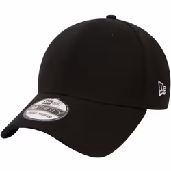 New Era Mens 39THIRTY Flag Fitted Stretch Fit Baseball Cap Hat - Black - ML, Black