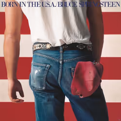 Columbia Records Bruce Springsteen - Born In The U.S.A., Pop rock, Vinyl, Bruce Springsteen, Physical media, Born In The U.S. ...