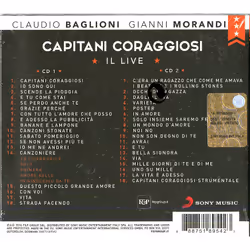Sony Music Claudio Baglioni e Gianni Morandi - Capitani coraggiosi - Il Live, 2CD CD Pop Claudio Baglioni, Gianni Morandi