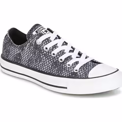 Converse CTAS 557973C Shark Skin Print Trainers BLACK/WHITE Womens UK 3-8 - UK 3-EU 35