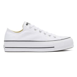 Converse Chuck Taylor All Star Lift Womens White Ox Trainers - UK 4