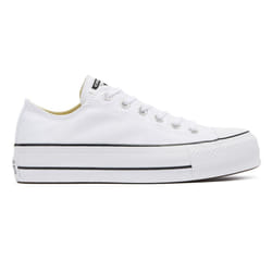 Converse Chuck Taylor All Star Lift Womens White Ox Trainers - UK 5