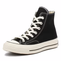 Converse Chuck 70 Black Hi Trainers - UK 4