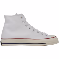 Converse Chuck 70 HI White/White/Garnet/Egret 162056C Men's - 9.5