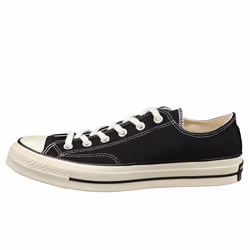 Converse Chuck 70 Ox Unisex Casual Trainers in Black Egret - 4.5