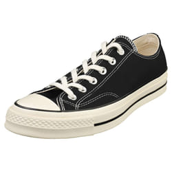 Converse Chuck 70 Ox Unisex Casual Trainers in Black Egret - 5.5