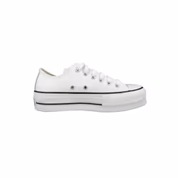 Converse Women's Chuck Taylor All Star Lift Clean Sneaker  White/Black - Additional view 4