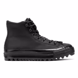 Converse All Star Lift Ripple Womens Black Hi Trainers - UK 3