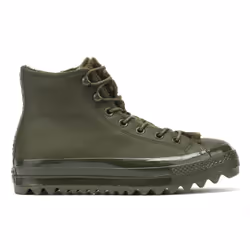 Converse All Star Lift Ripple Womens Green Hi Trainers - UK 4