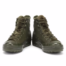 Converse All Star Lift Ripple Womens Green Hi Trainers - UK 4