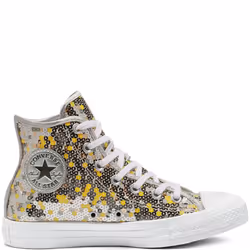 Converse CTAS HI 562444C Pure Silver Womens UK 3-8 - UK 3-EU 35-US 5