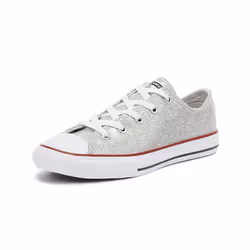 Converse Chuck Taylor All Star Junior Mouse Grey Ox Trainers - UK 10 Infant